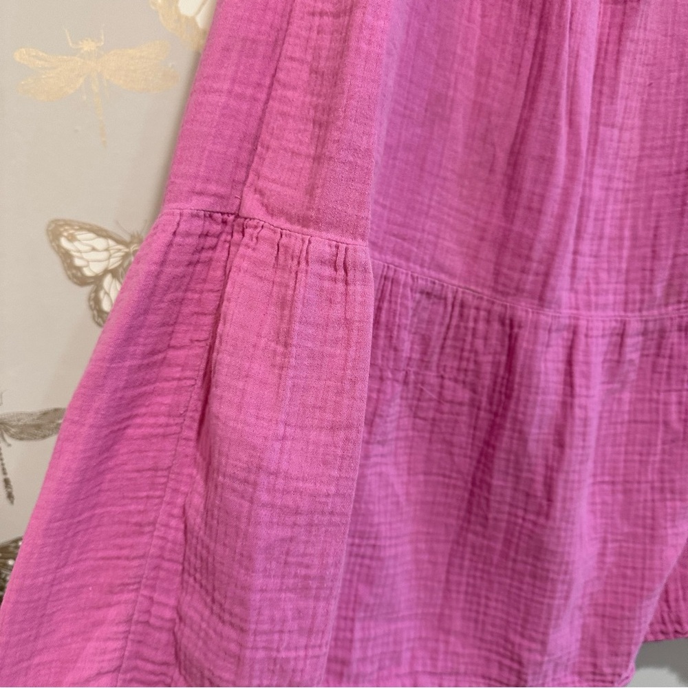 GAP Fuchsia Tiered Maxi Skirt - Picture 4 of 4